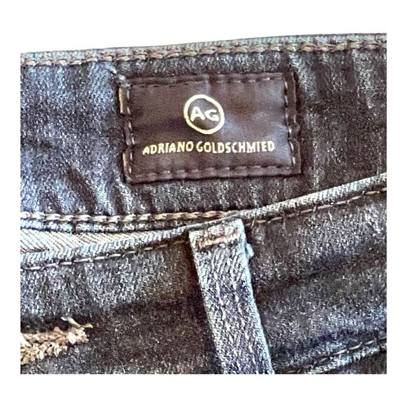 AG Adriano Goldschmied Women'sWillow Extreme Skinny Legging Jeans Black Size 29R - Picture 16 of 16